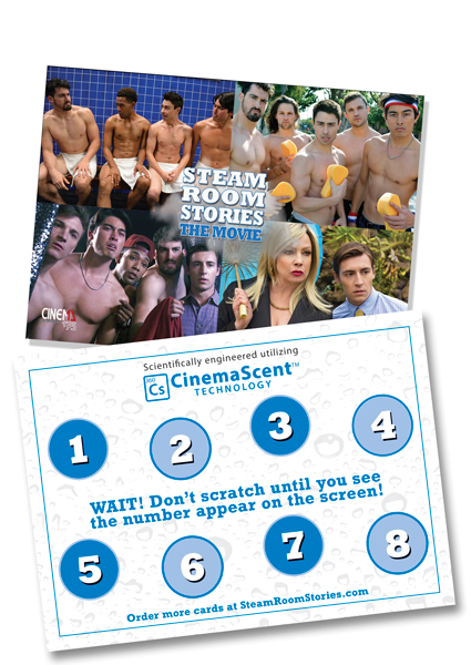 CinemaScent Scratch and Sniff Cards